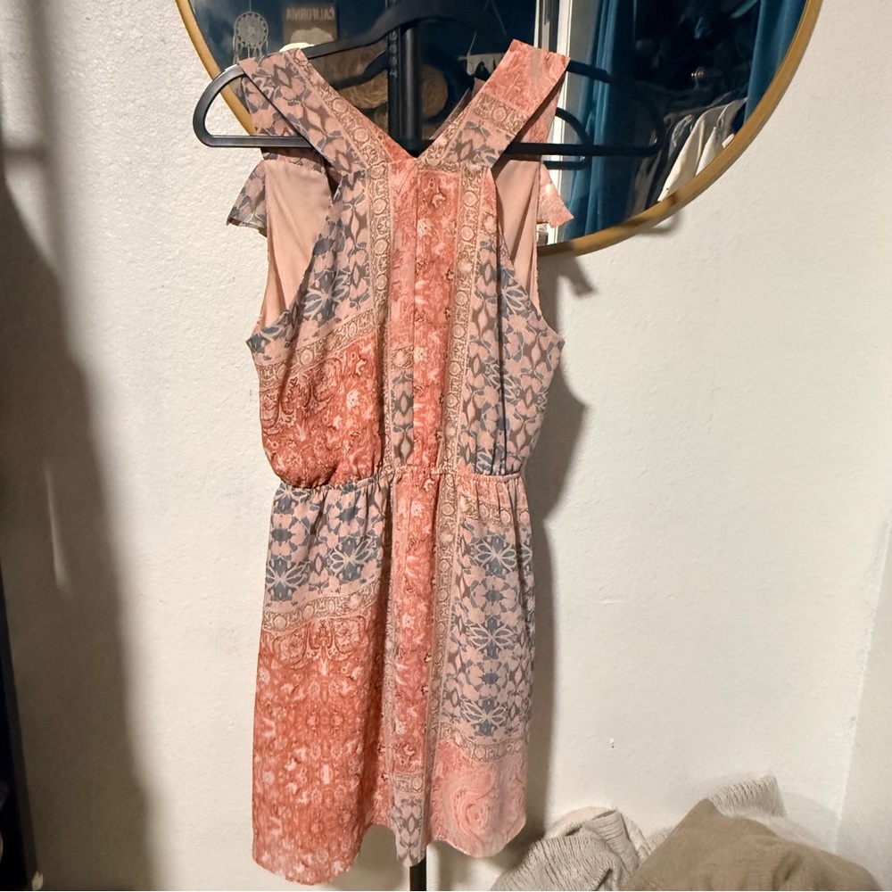 BCBGeneration Paisley Print Ruffle Dress – - Picture 7 of 8